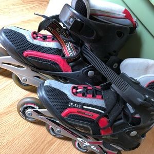 Woman’s rollerblades